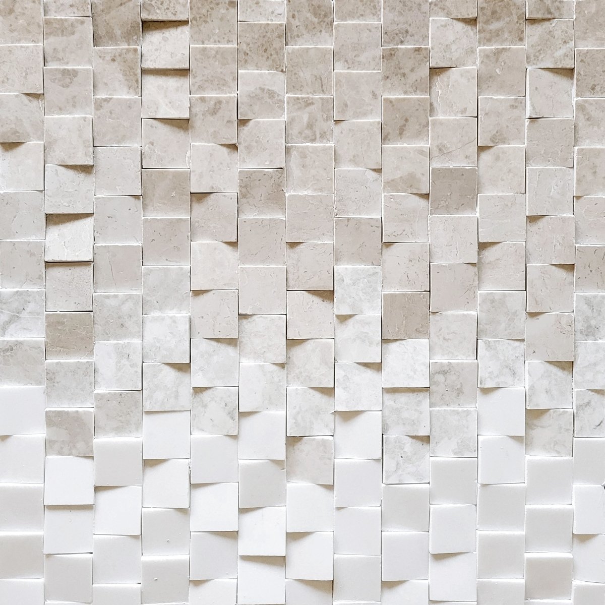 Elevations Ombre Sand Dimensional Stone Mosaic