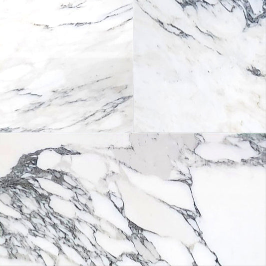 Arabescato Honed Marble Field Tile 12''x24''x3/8''