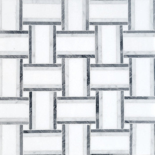 Elevate Your Space with Basket Weave Tiles- Artsaics