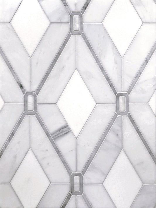 Effusion Galia Diamond Marble Tile
