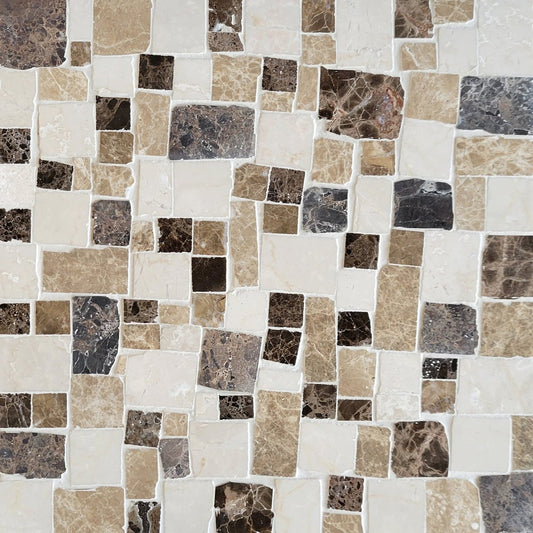 Fusione Sierra Hand chopped Stone Mosaic