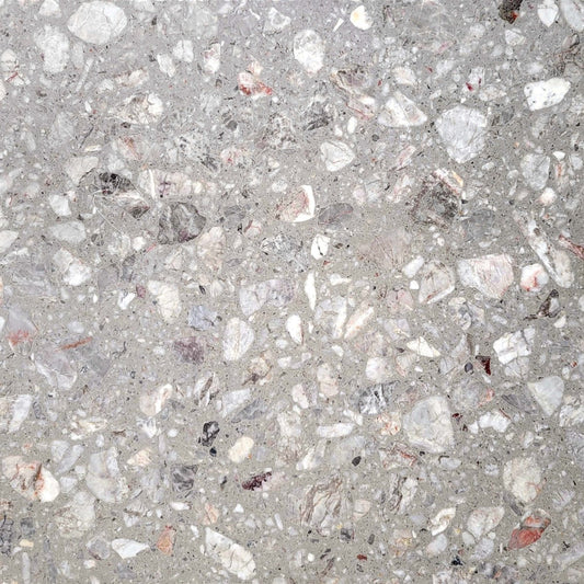 Nube Marble Terrazzo Honed Field Tile 24''x24''x1/2''