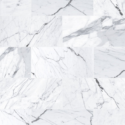Statuary Extra Polished Marble Field Tile 6''x12''x3/8''
