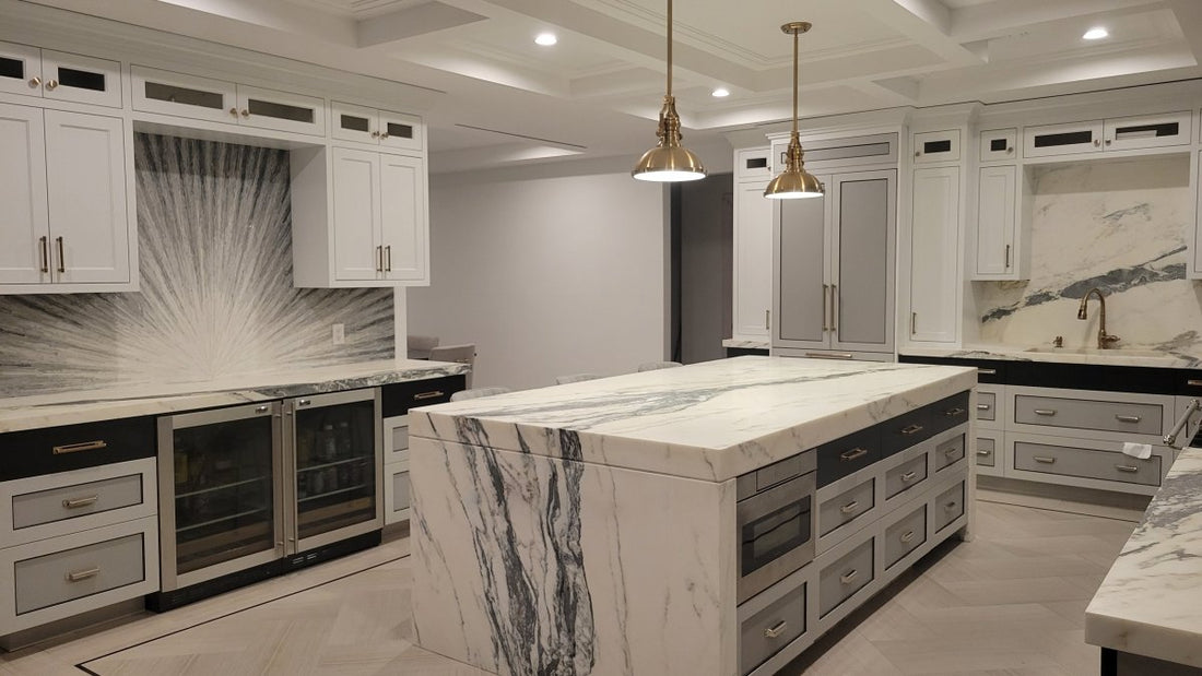 black and white and grey floor and wall tile