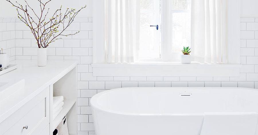 white wall tile