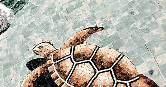 custom turtle mosaic