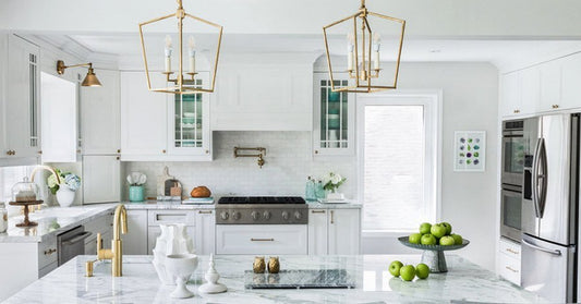 white kitchen tile 