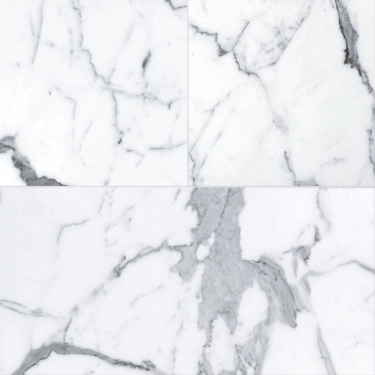 Statuary Extra Polished Marble Field Tile 12"x24"x3/8"