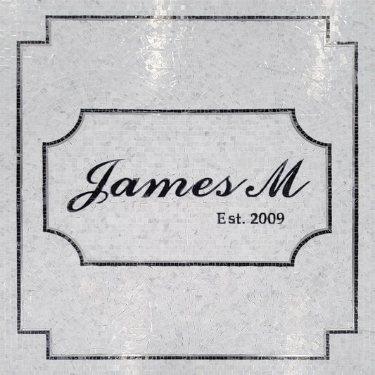 Custom Name Sign Mosaic Lettering