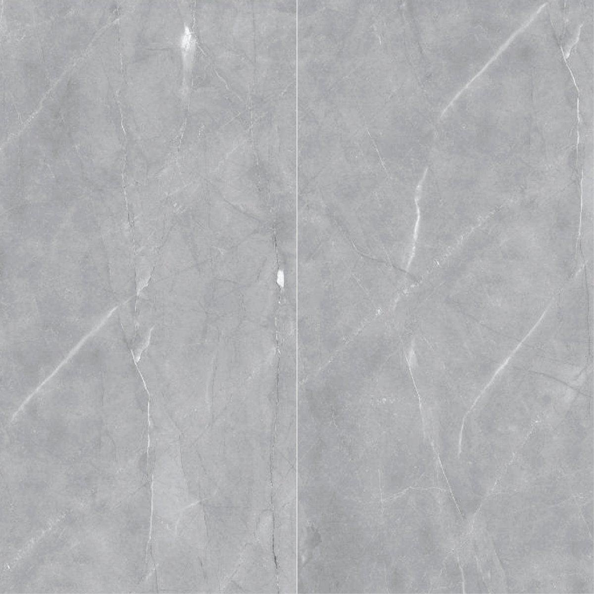 Armani Grey Polished Porcelain Field Tile 32''x64''x3/8''