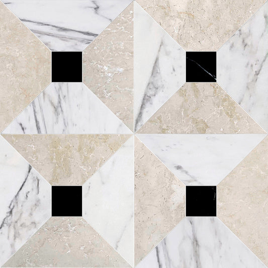 Anabelle Kitchen Tile Flooring Waterjet Tile