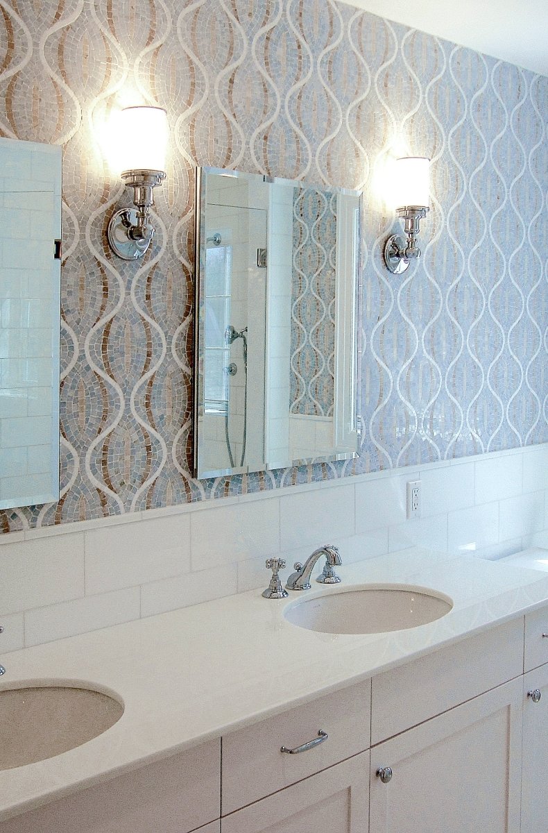 Univo Reed Wave Stone Mosaic – Artsaics