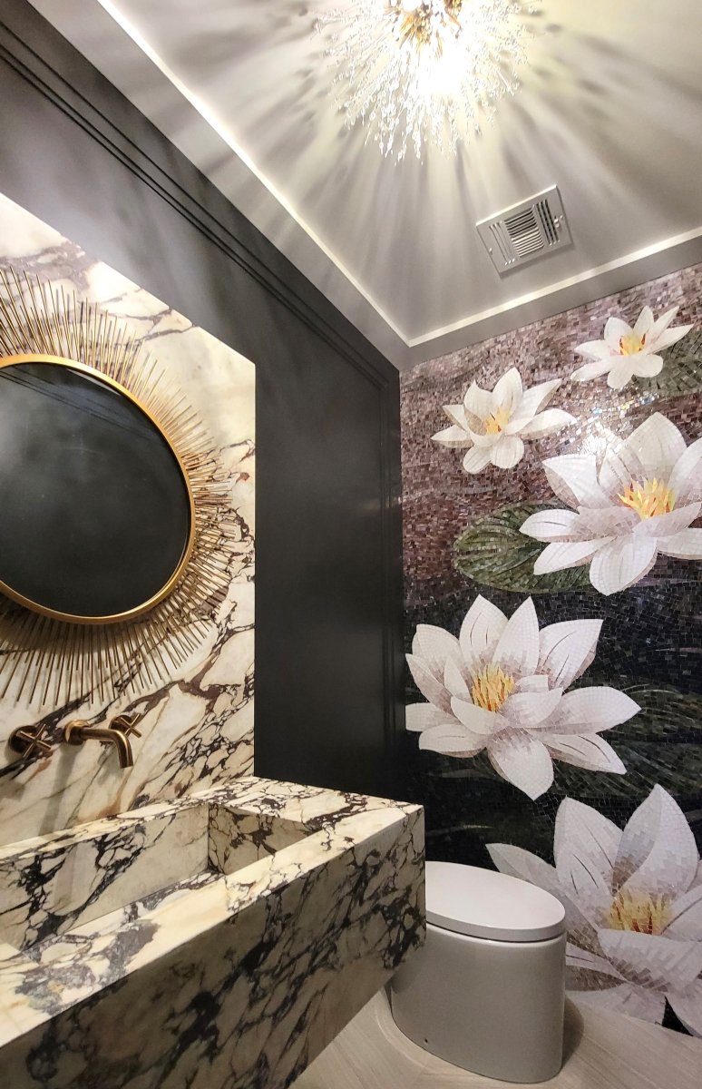 Flower Mosaic Tile: Add Elegance and Luxury to Your Space - Artsaics
