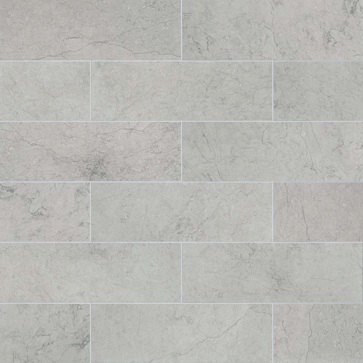 Pattern of gray tiles with a subtle texture