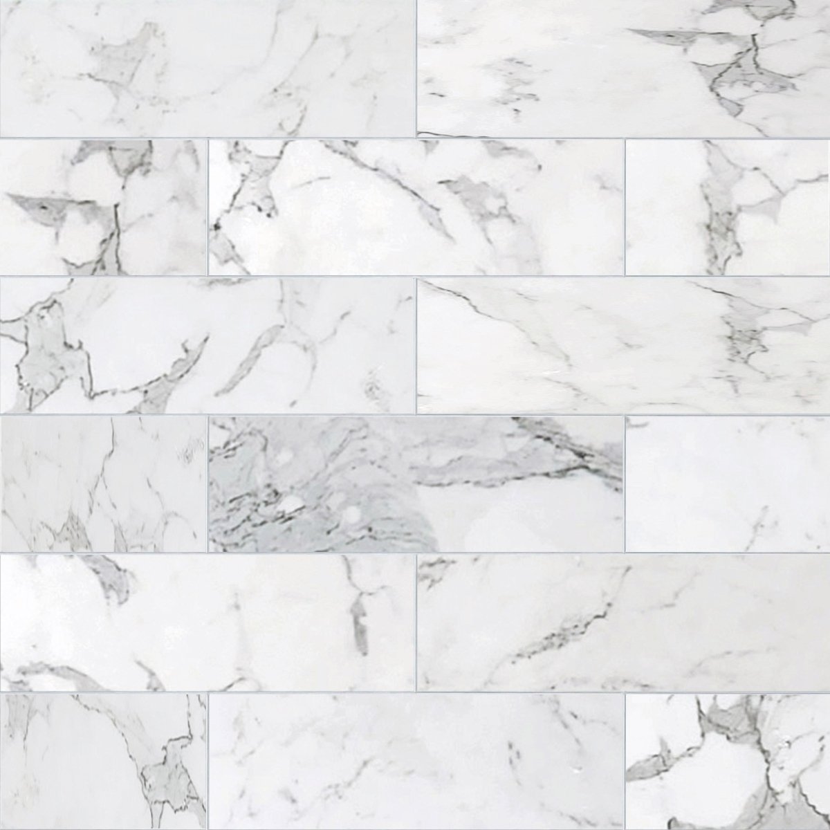 White marble tile pattern
