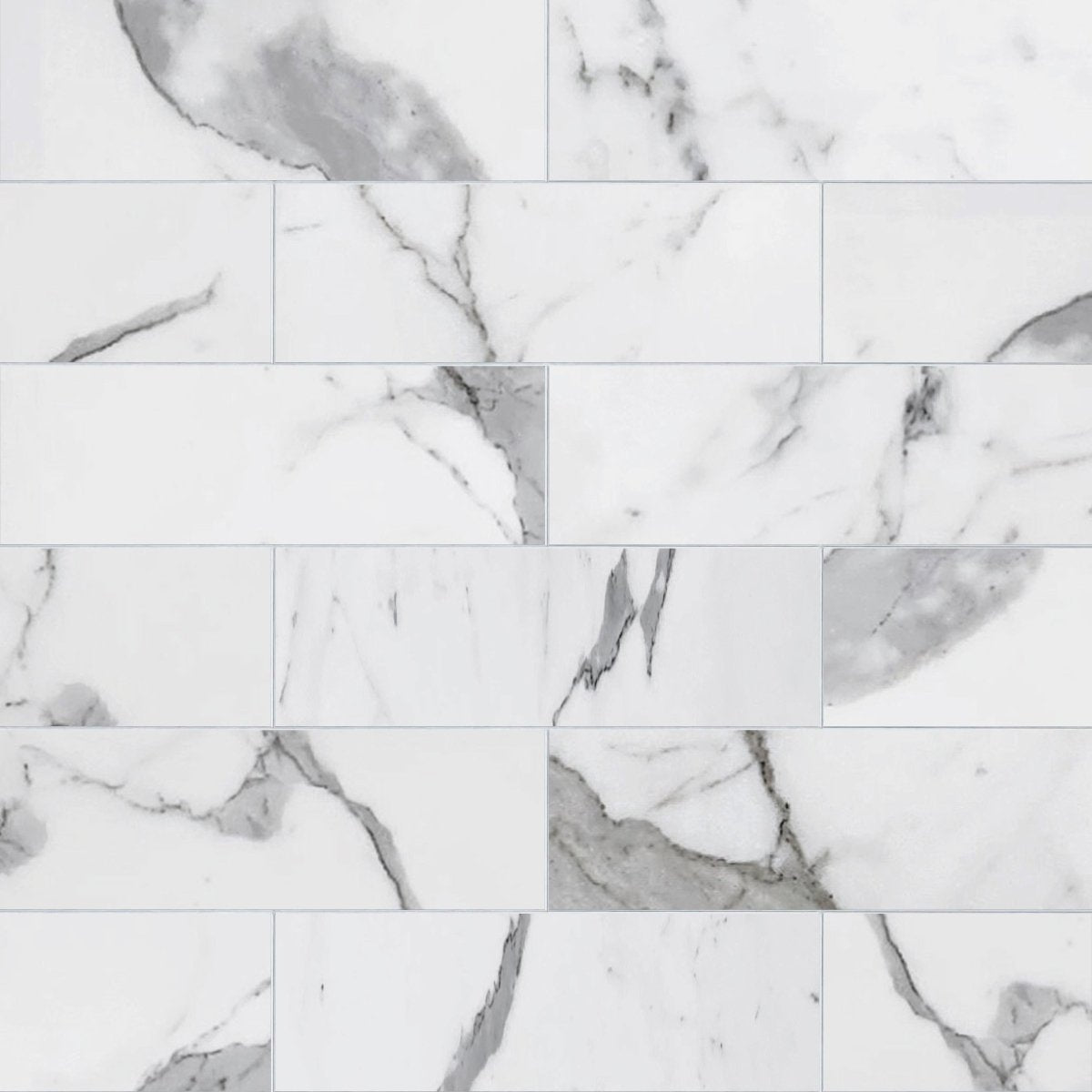 Marble tile pattern with gray and white colors