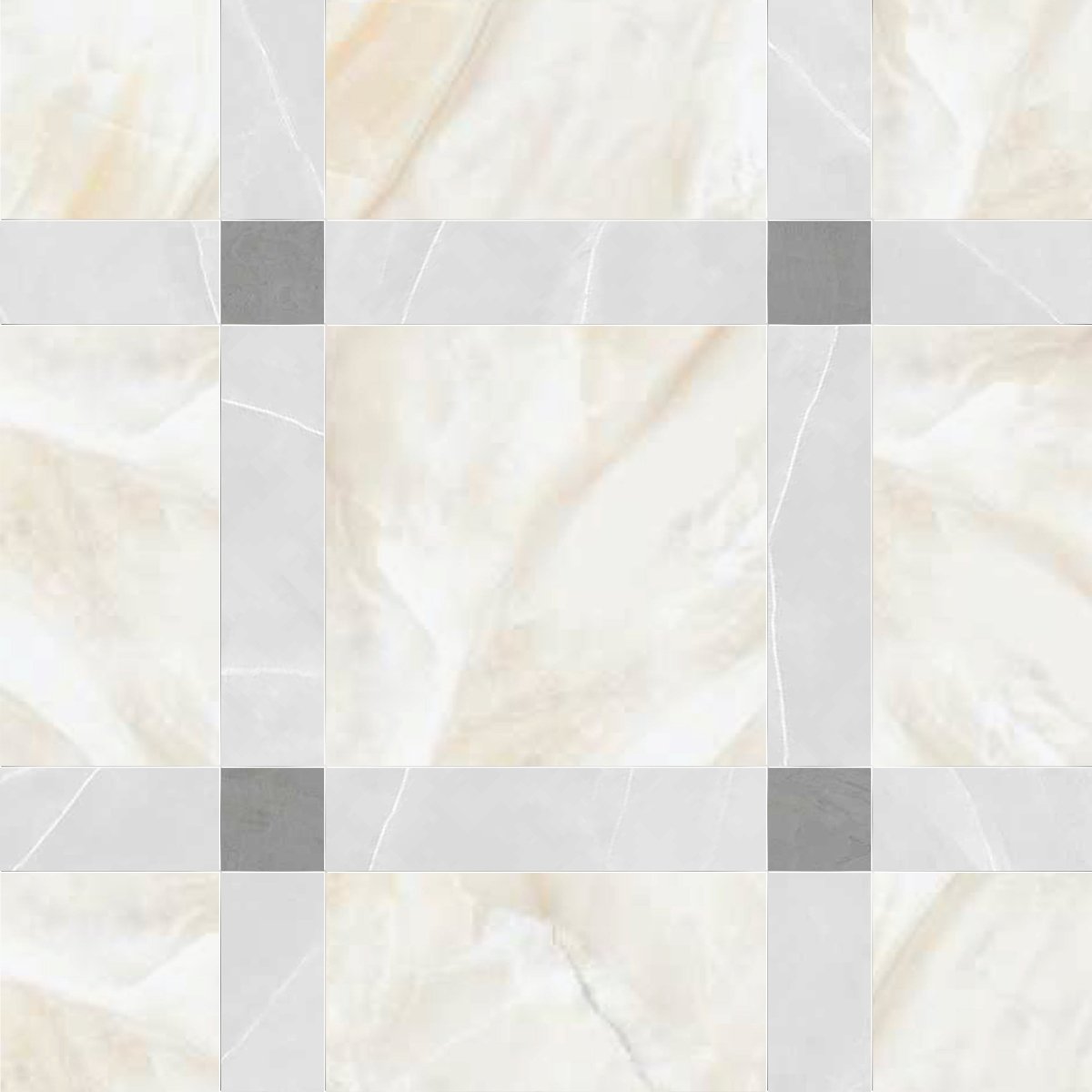 Checkered pattern with alternating light and dark squares on a neutral background