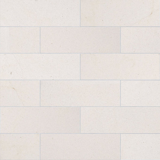 Pattern of light beige tiles with a subtle texture