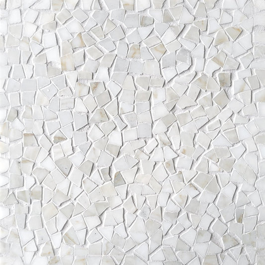 Confetti Graphite Hand Cut Stone Mosaic