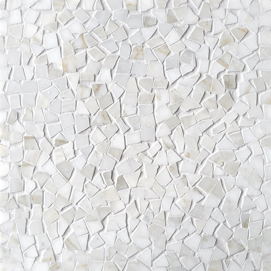 Confetti Graphite Hand Cut Stone Mosaic