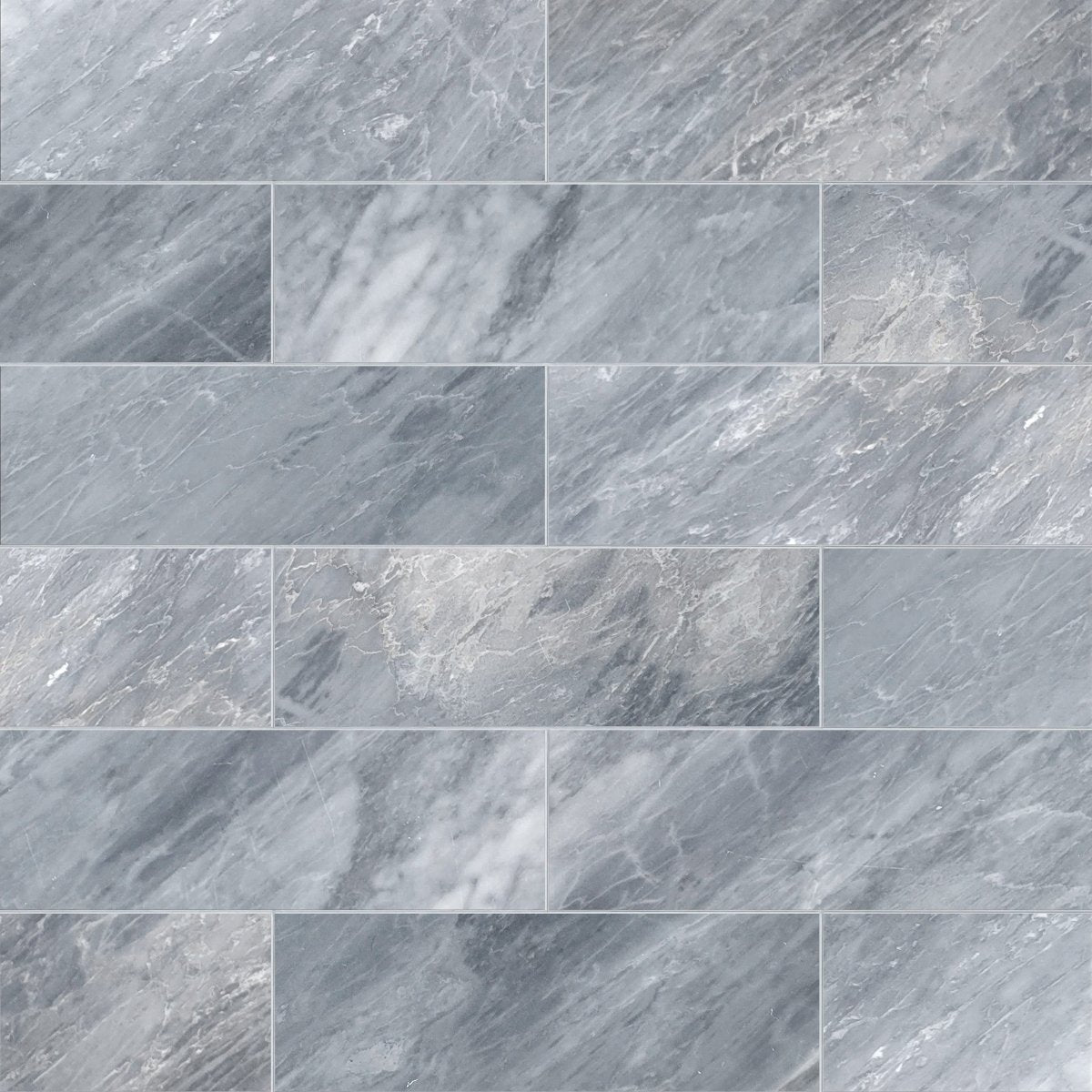 Pattern of gray marble tiles