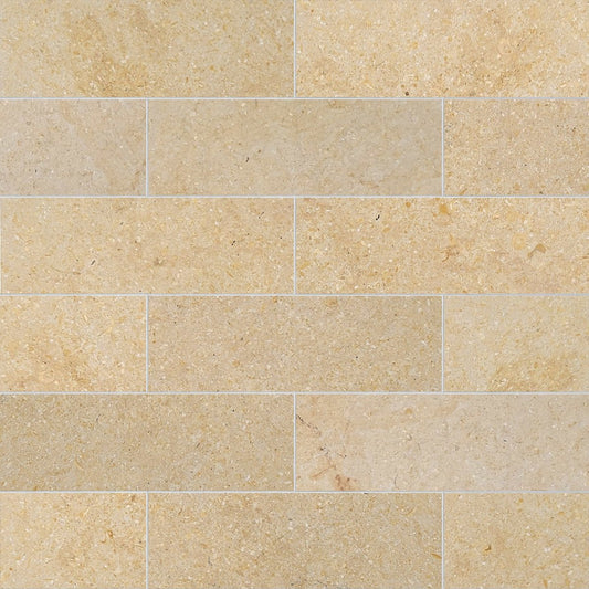 Beige tiles with a textured surface