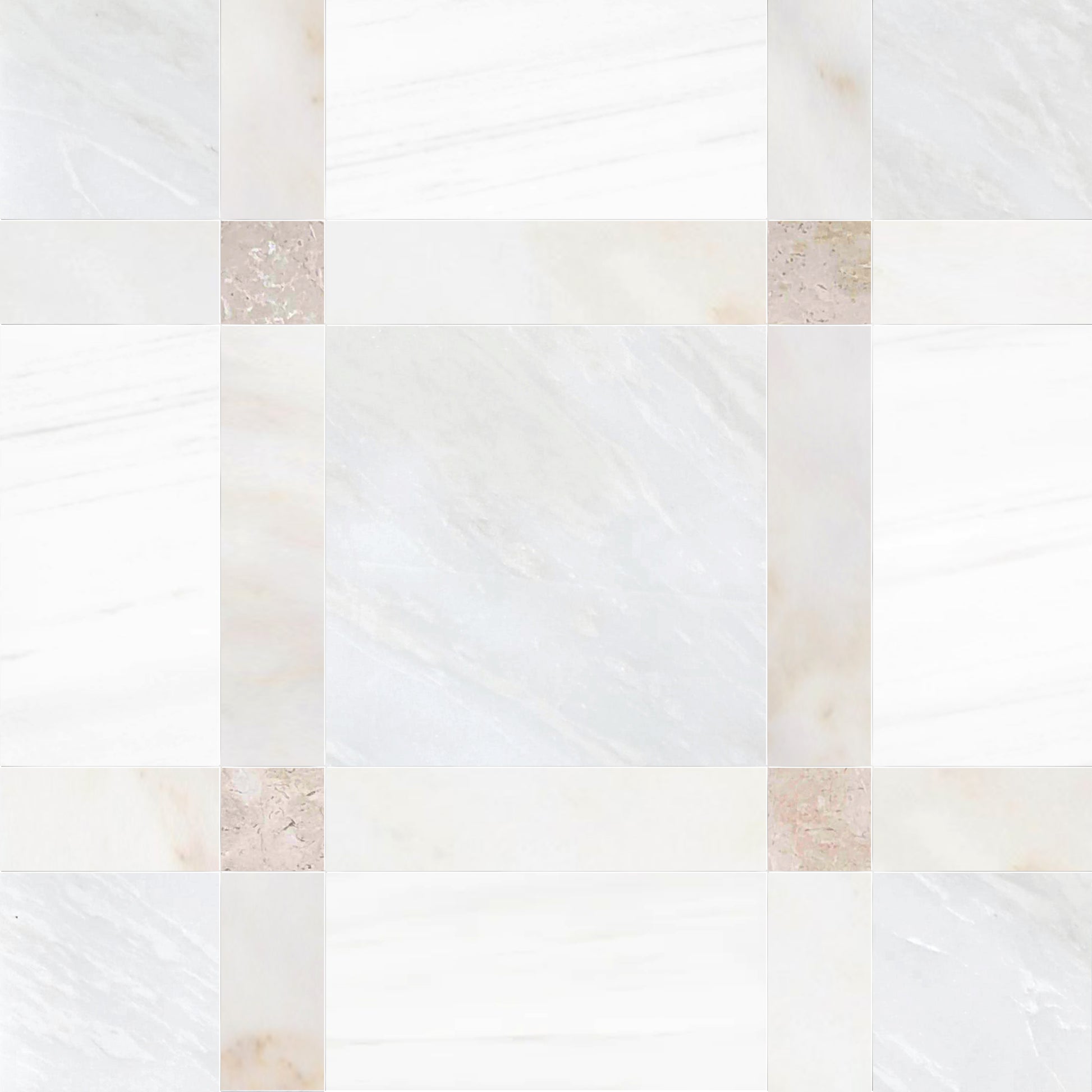 Checkered pattern with alternating light and beige squares
