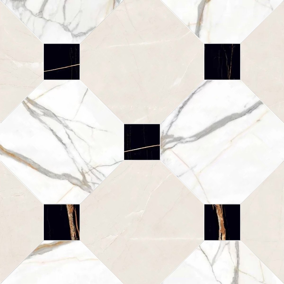 Marble pattern with beige, white, and gray tones