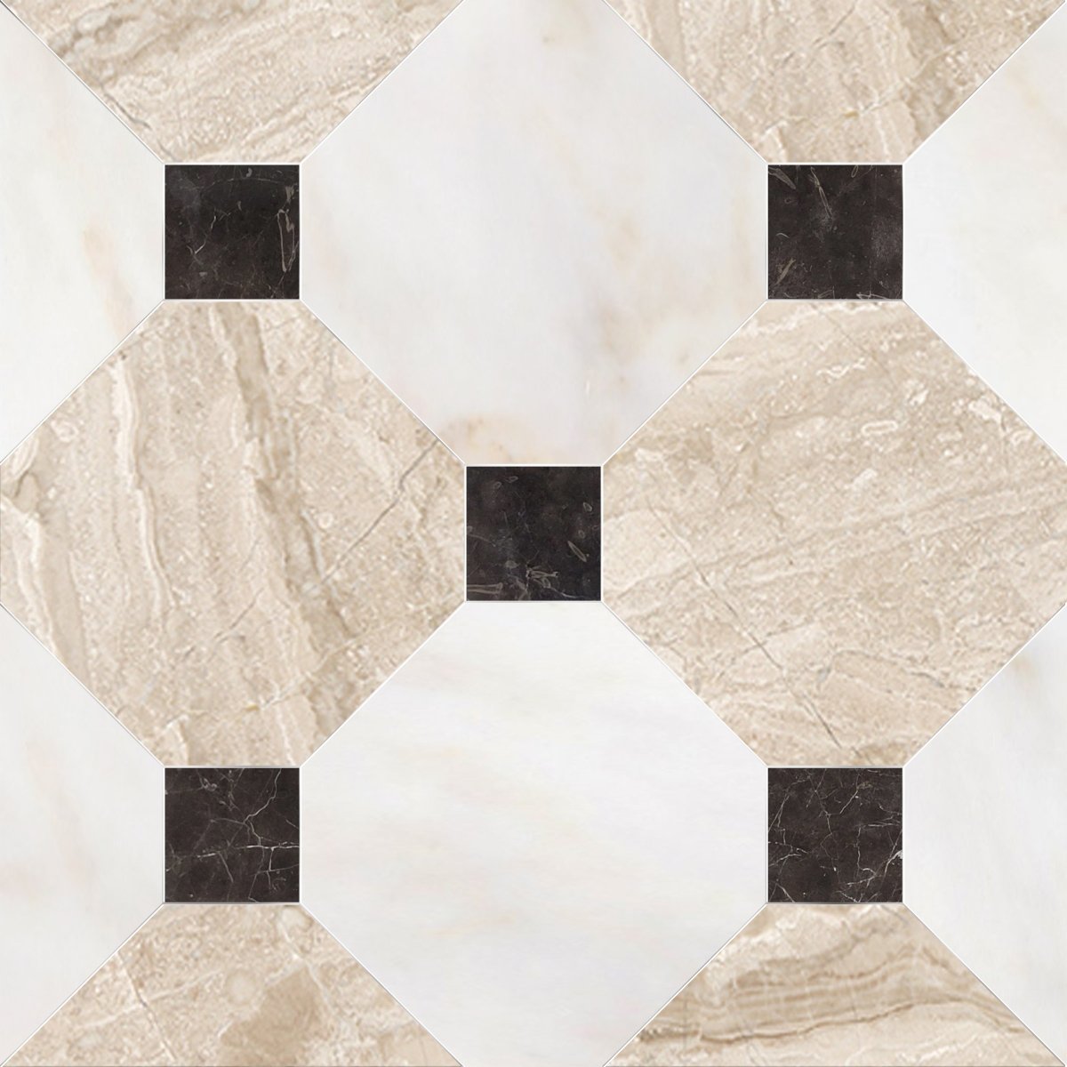 Octagonal Pattern Tile