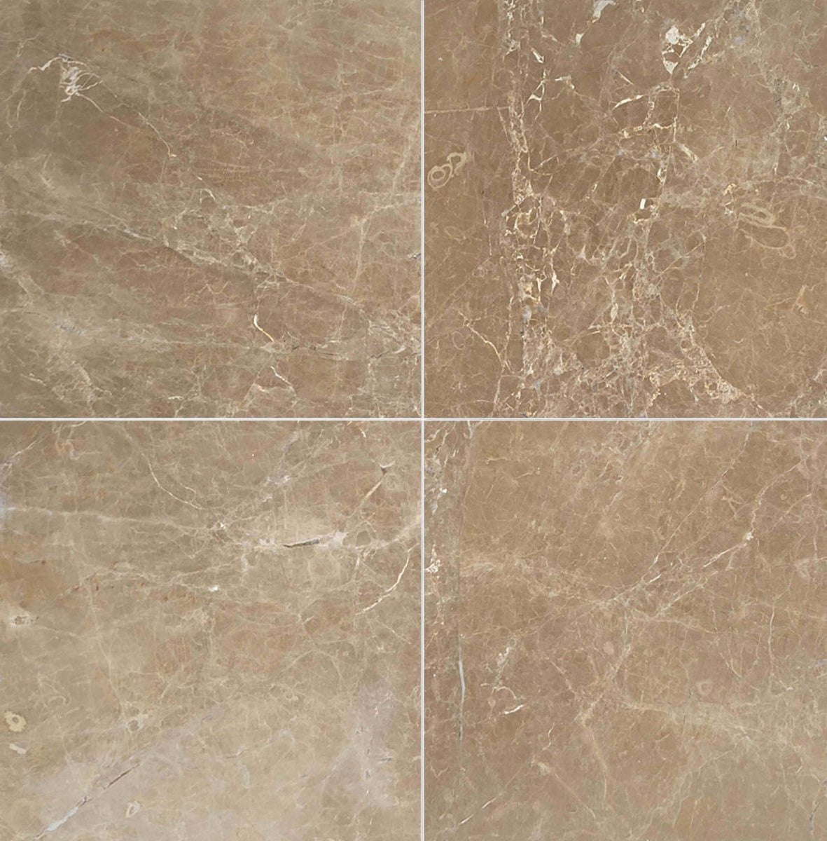 Light Emperador Polished Marble Field Tile 12''x12''x3/8'' - Artsaics, image size:1181x1200