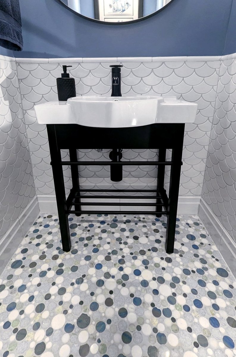 Penny Tile Bella Rounds Stone Mosaic