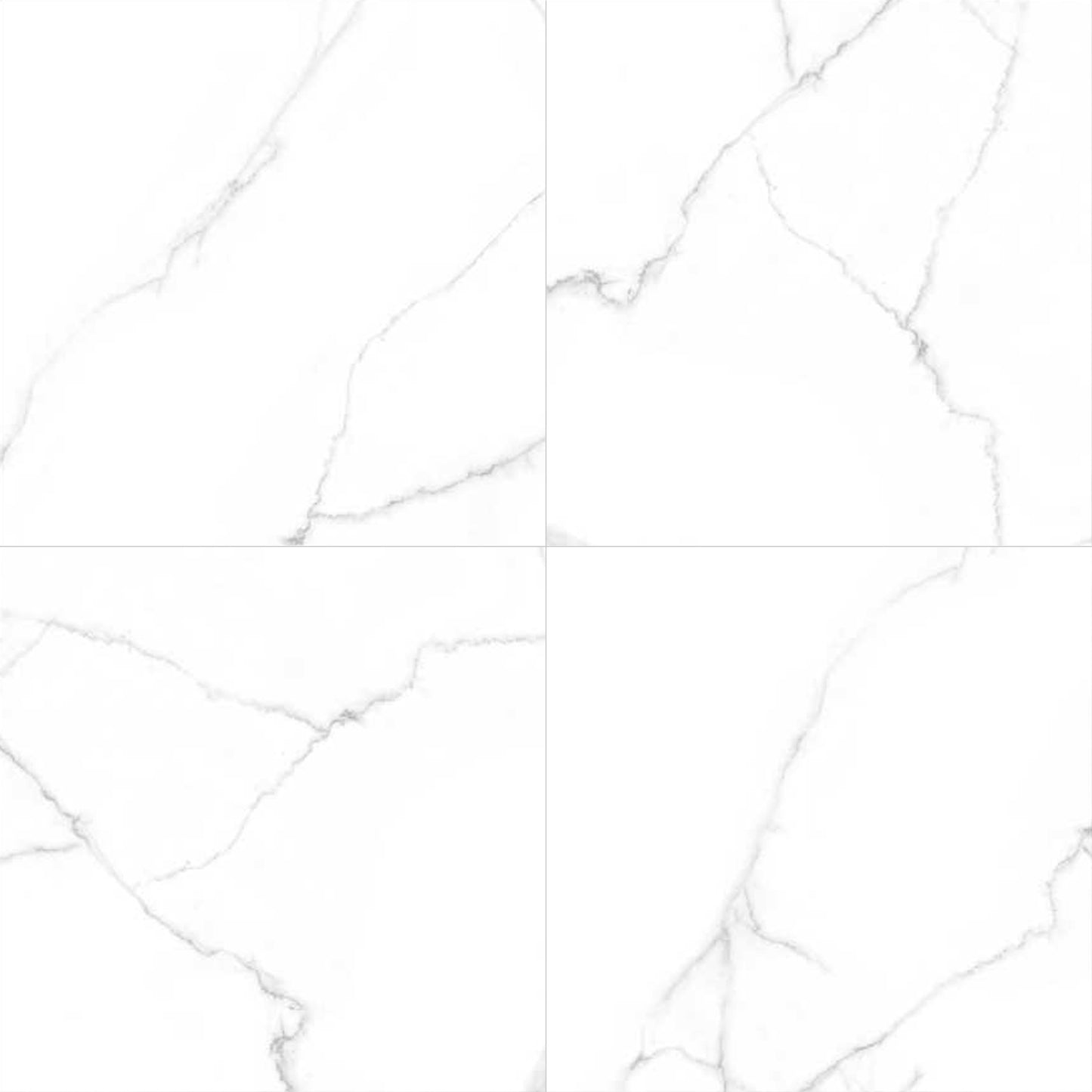 Statuario Matte Porcelain Field Tile 32''x32''x3/8''