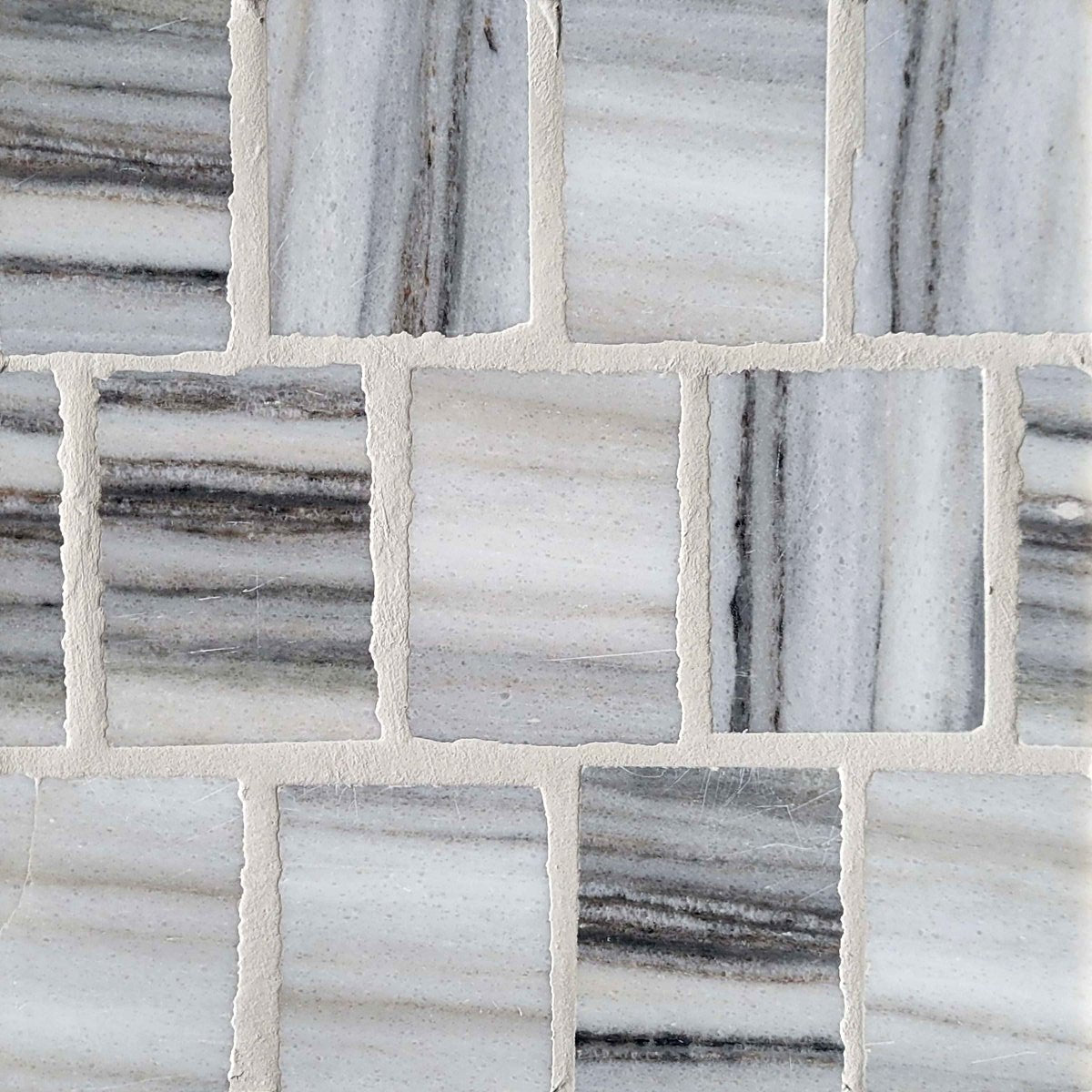 Scarpa Andor Brown 3''x4'' Offset Mosaic Tile