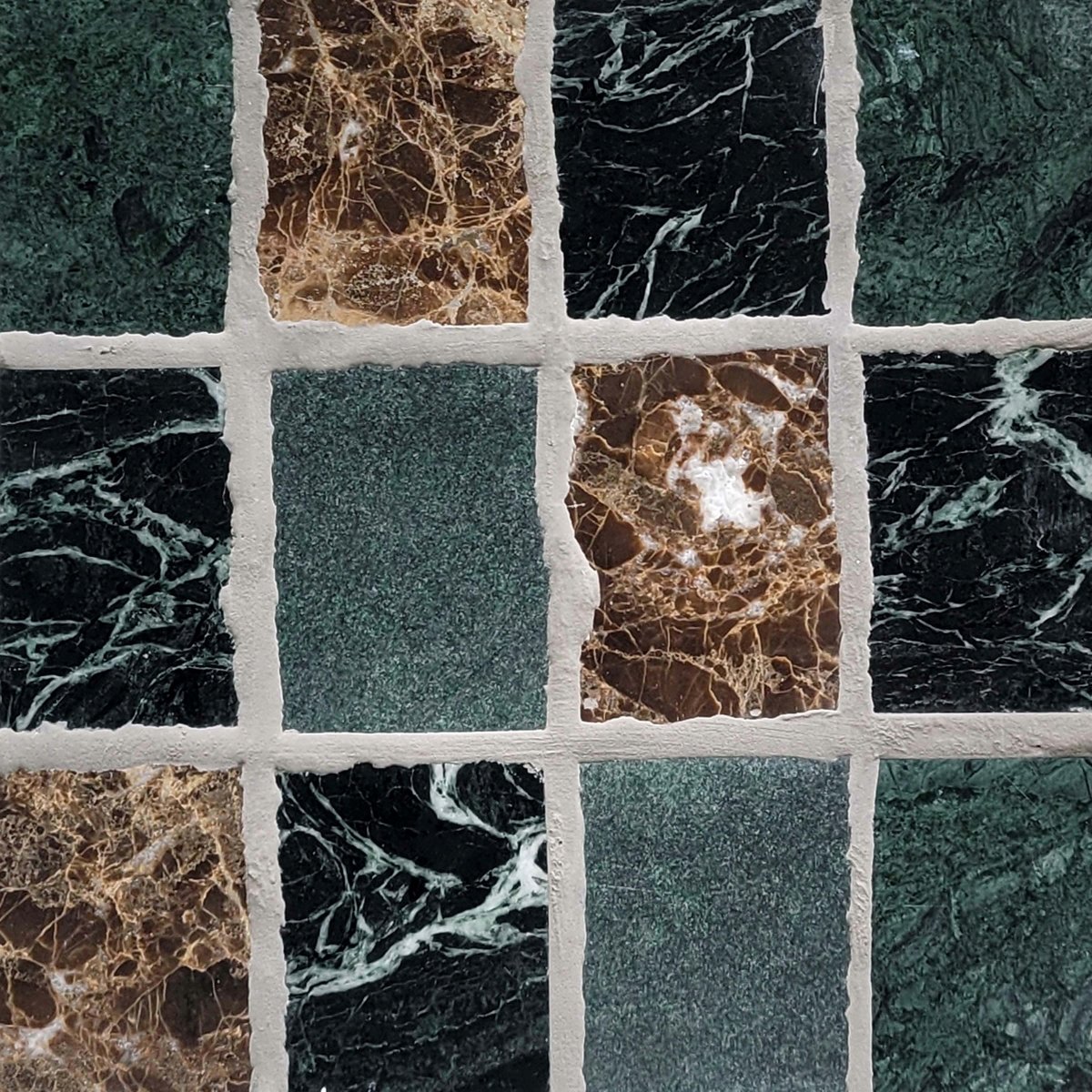 Scarpa Forest Blend 3''x4'' Grid Mosaic Tile