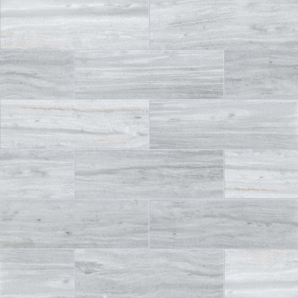 Gray tiled floor with a wood-like texture