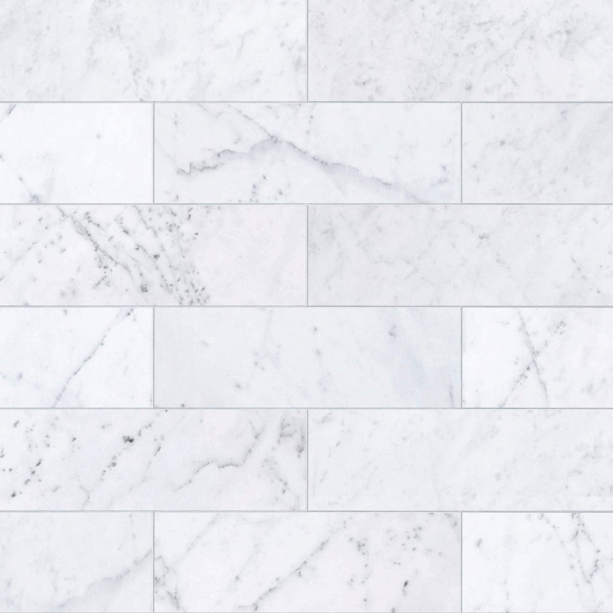 White marble tile pattern