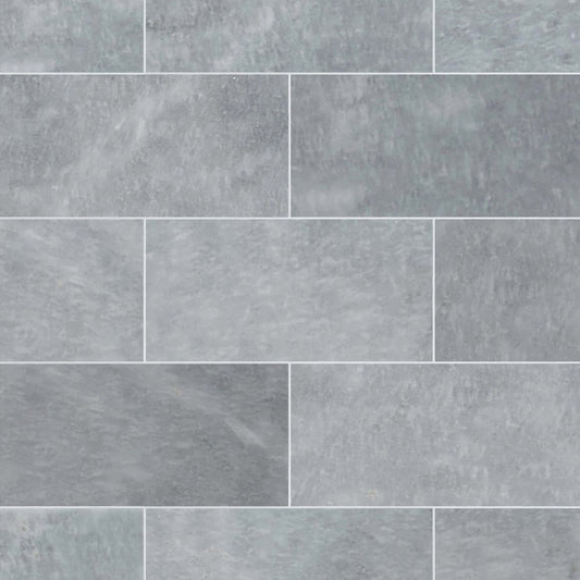 Afyon Grey Polished Marble Field Tile 6''x12''x3/8''