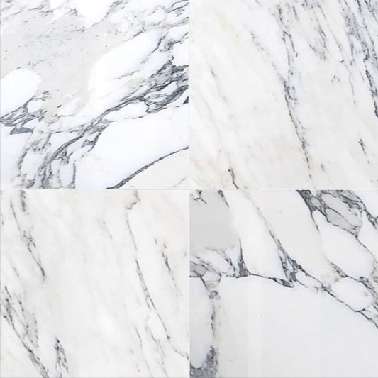 Arabescato Polished Marble Field Tile 12''x12''x3/8''