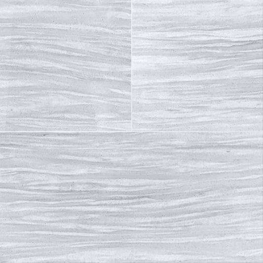 Ash Grey Honed Marble Field Tile 12''x24''x3/8''