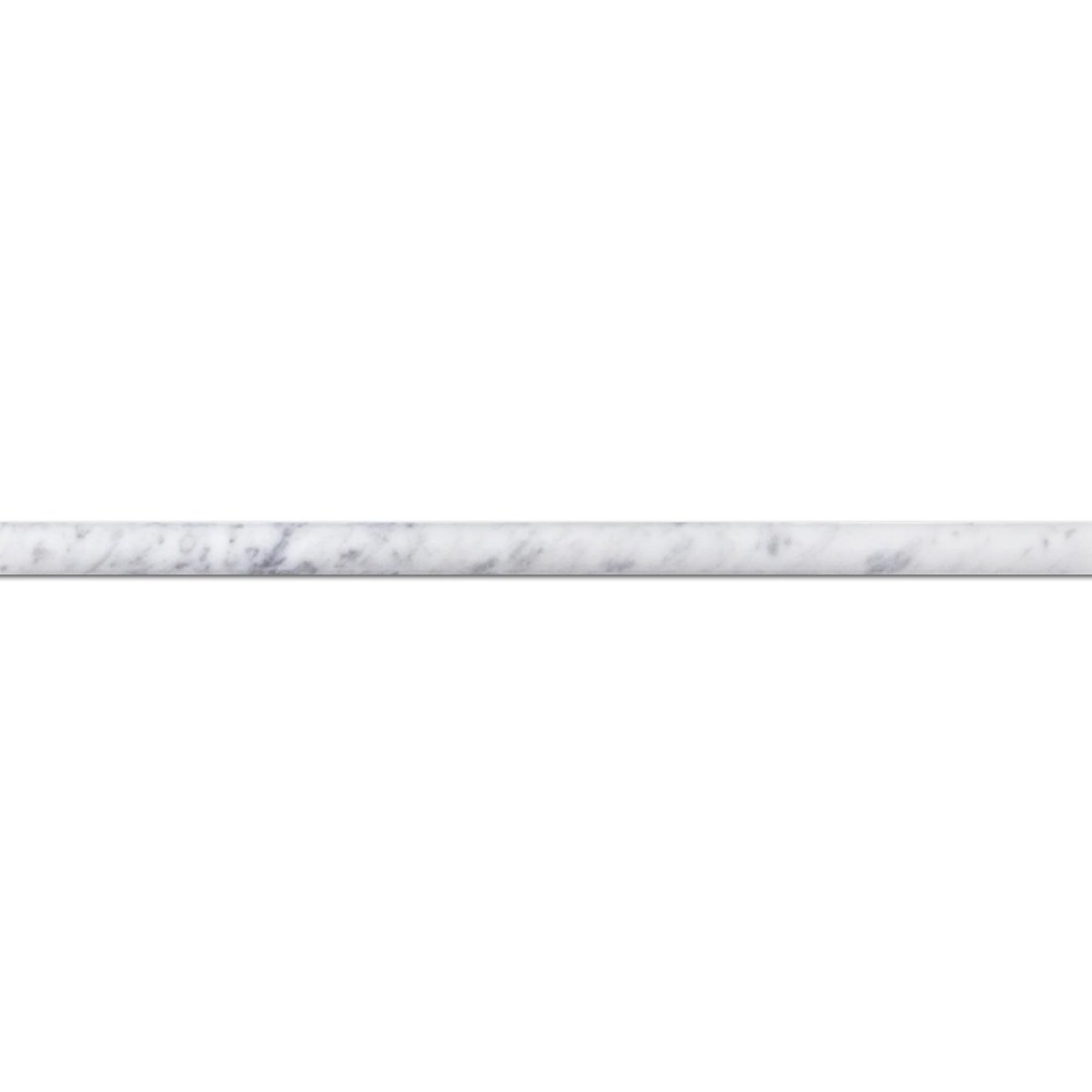 Bianco Carrara Pencil 1/2''x12'' Stone Molding Polished
