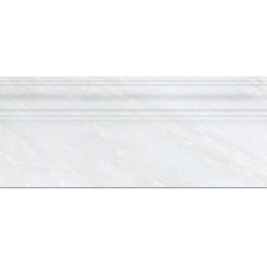 Bianco Rhyno Base 3/4''x5'' Stone Molding Honed