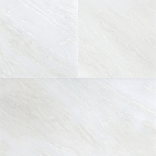 Bianco Rhyno Honed Marble File Tile 12''x24''x3/8''