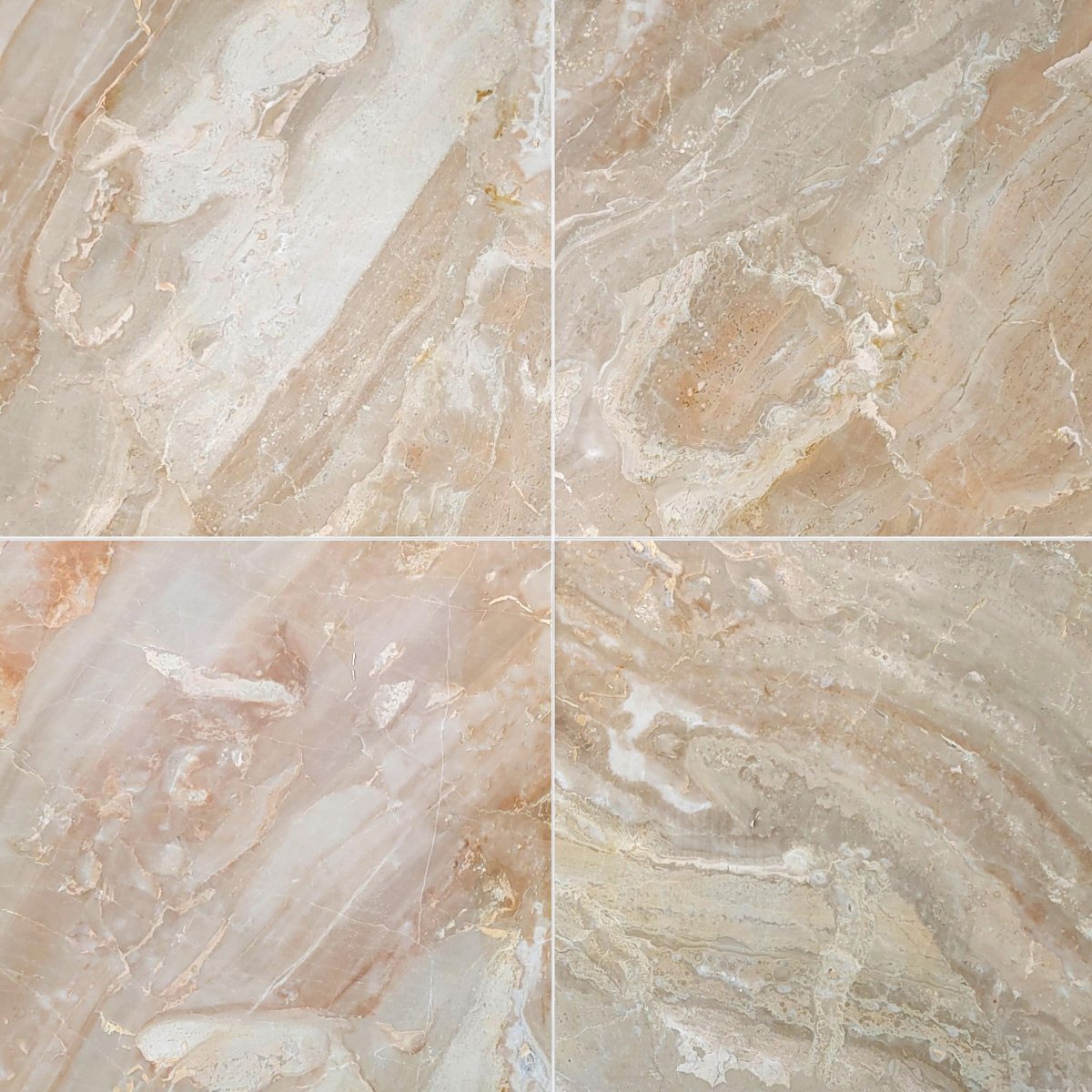 Breccia Oniciata Polished Marble Field Tile 12''x12''x3/8''