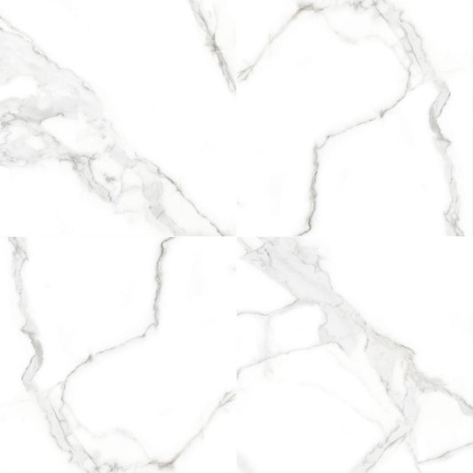 Calacatta Venice Polished Porcelain Field Tile 32''x32''x3/8''