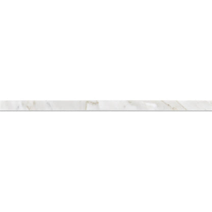 Calacatta 3/4''x5/8'' Square Stone Molding Honed