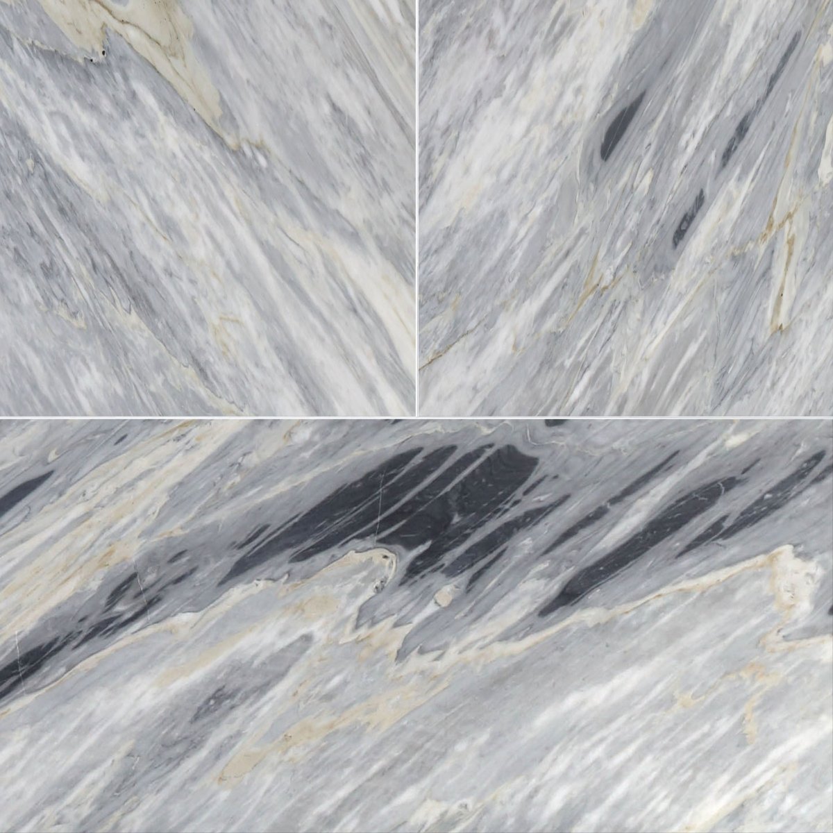 Calacatta Bluette Polished Marble Field Tile 12''x24''x3/8''