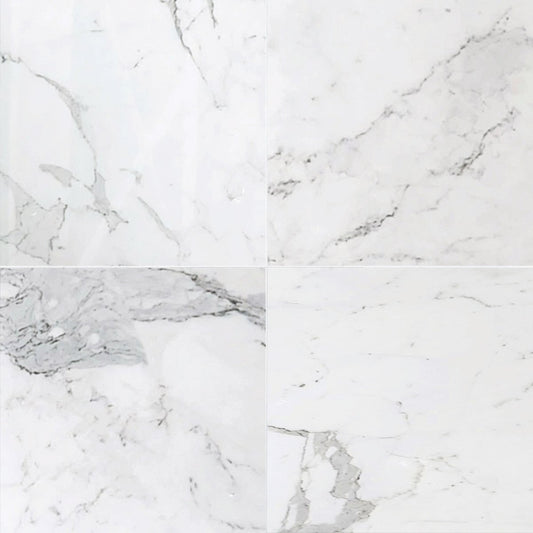 Calacatta Michael Angelo Polished Marble Field Tile 12''x12''x3/8''