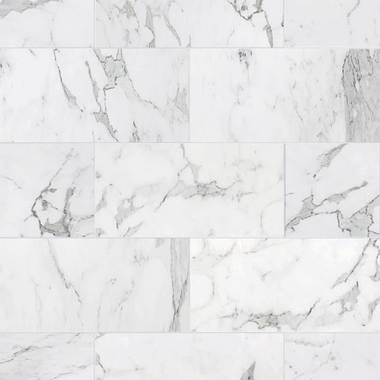 Calacatta Michael Angelo Polished Marble Field Tile 6''x12''x3/8''