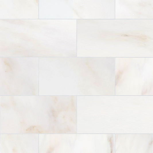 Calacatta Oniciatta Polished Marble Field Tile 6''x12''x3/8''