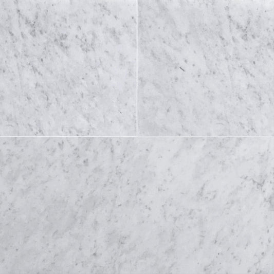 Carrara Select Honed Marble File Tile 18''x36''x3/8''